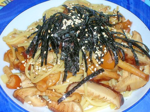 きのこたっぷり♪ダイエット和風パスタ